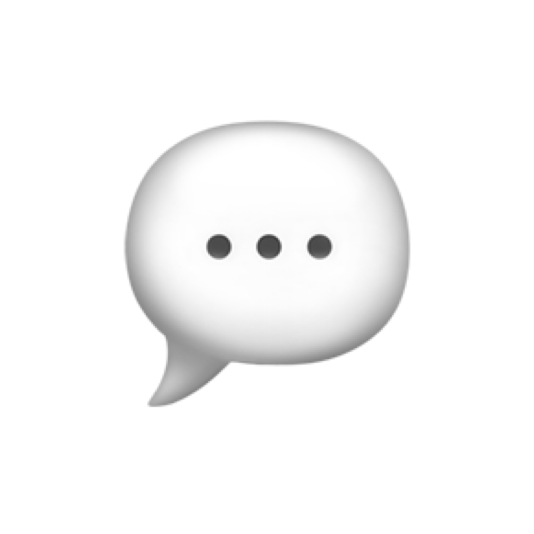 Emoji bulle de dialogue